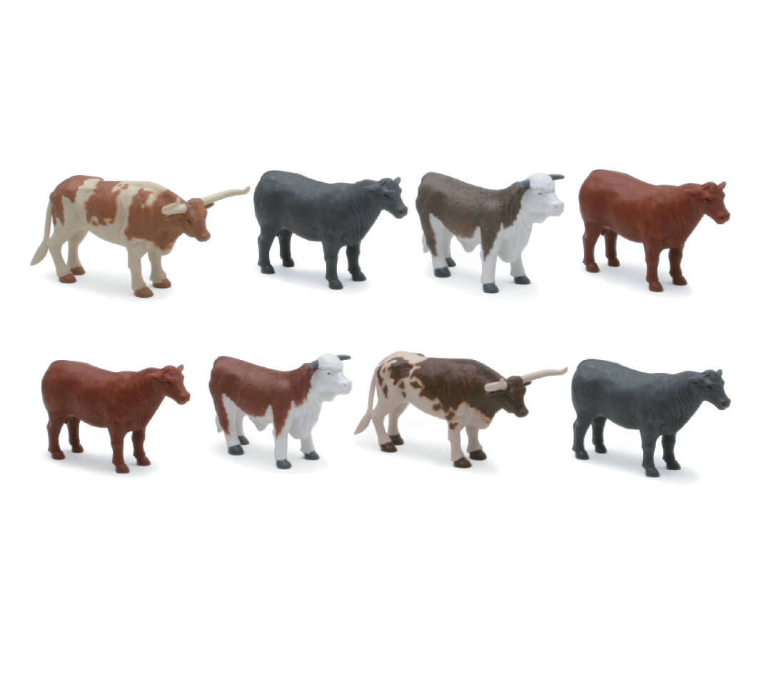 New Ray Ranch Cow Toy (Assorted)