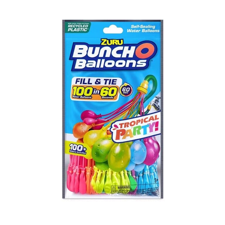 Zuru Bunch O Balloons Tropical Party, 3-Pk