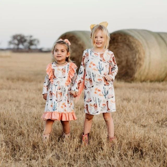 Shea Baby Kids' Cactus Fringe Dress
