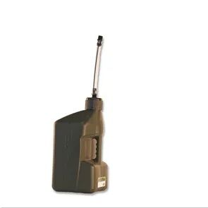 Tricorbraun Forest Green HDPE Plastic Gasoline Tuff Jug With Cap And Spout, 5-Gal