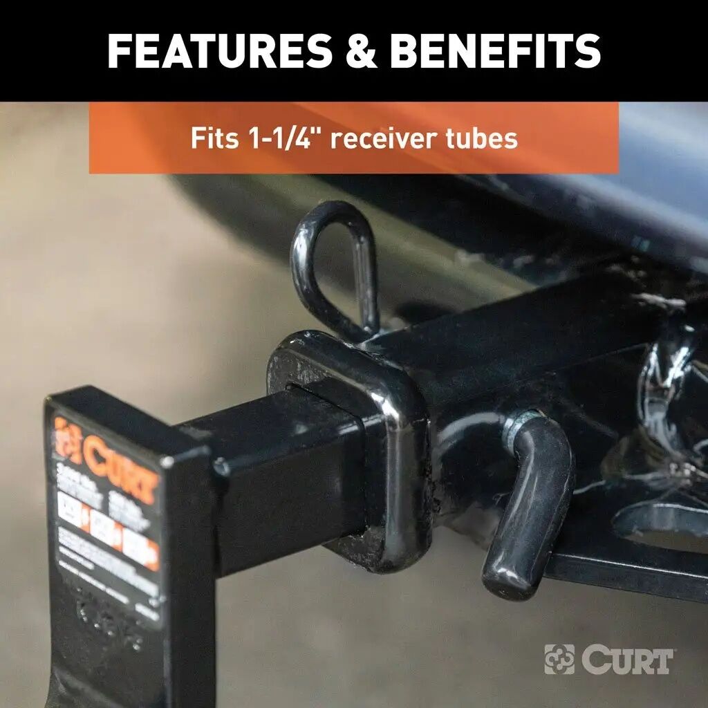 Curt Manufacturing 1/2-In Hitch Pin, 1 1/4-In Receiver