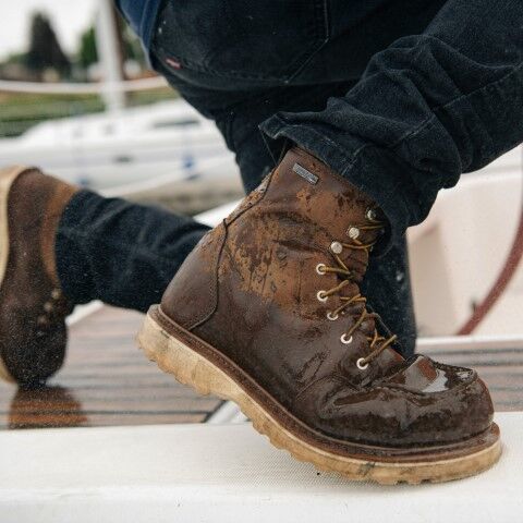 Danner Men's Cedar River 8-In Waterproof Aluminum Toe Boot