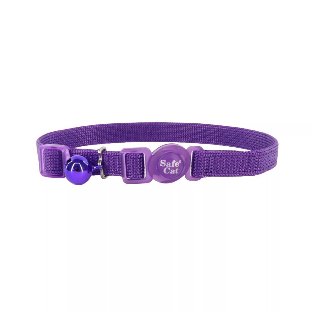 Coastal Pet Products Purple Safe Cat Adjustable Snag-Proof Breakaway Collar
