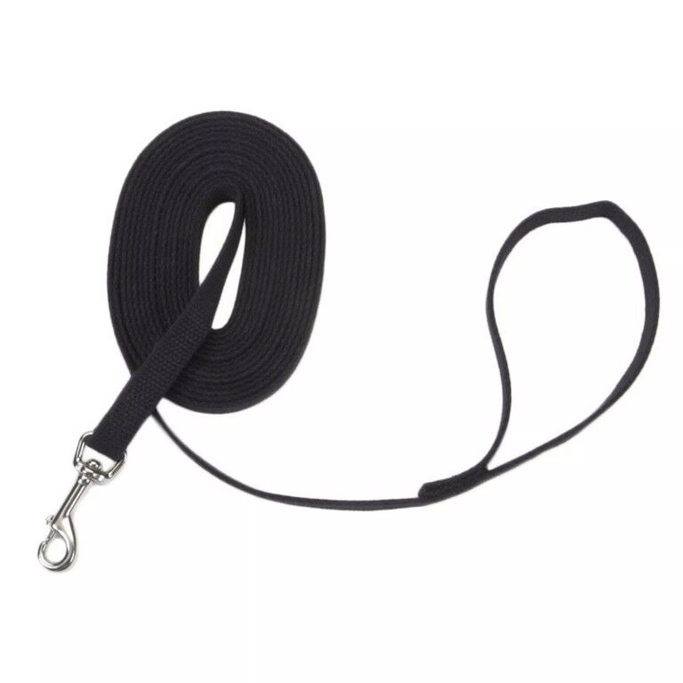 Coastal Pet Products Train Right Black Leash, 15-Ft