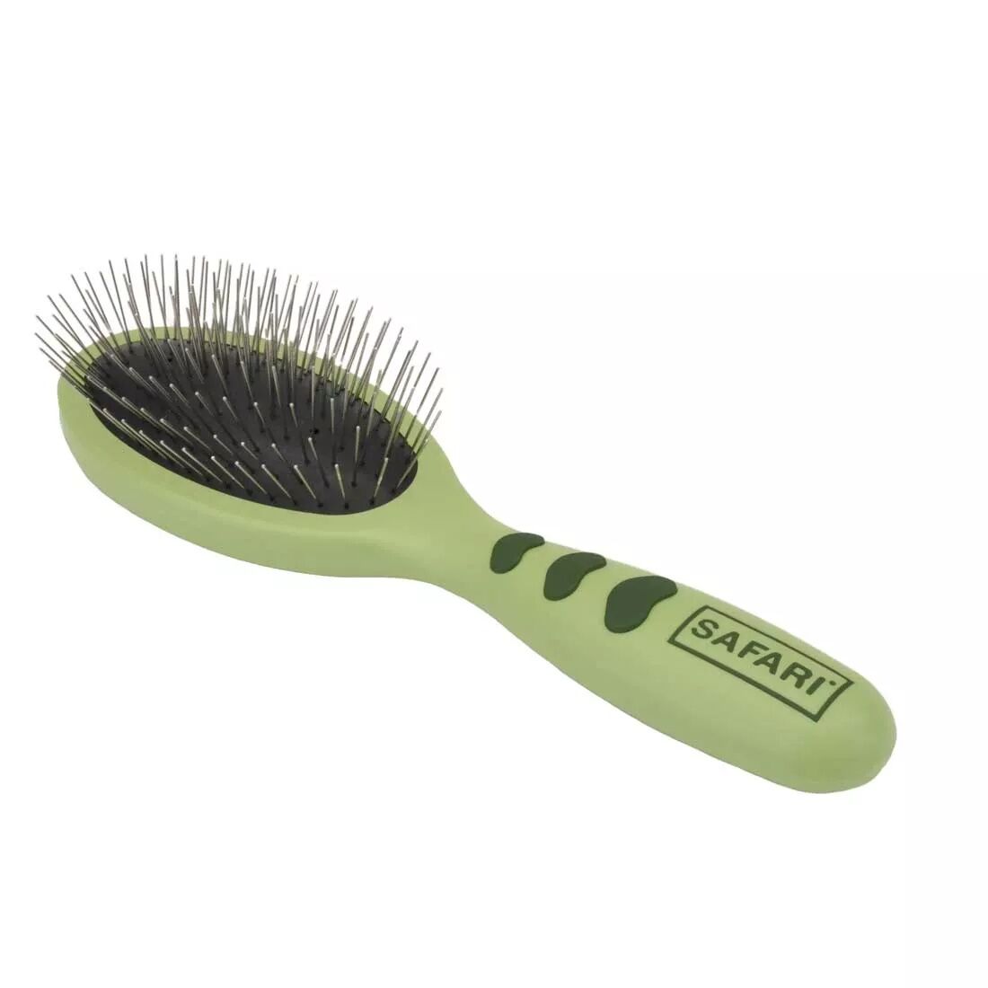 Coastal Pet Products Safari Wire Pin Brush With Plastic Handle Small, 8 1/2-In x 2-In