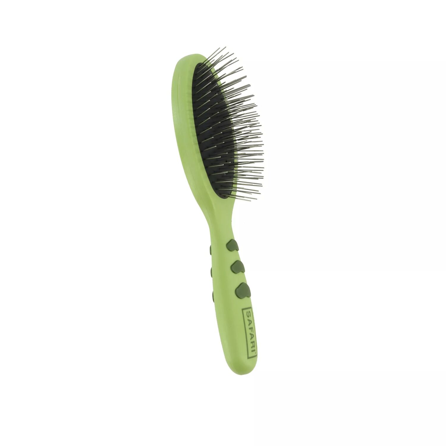 Coastal Pet Products Safari Wire Pin Brush With Plastic Handle Small, 8 1/2-In x 2-In