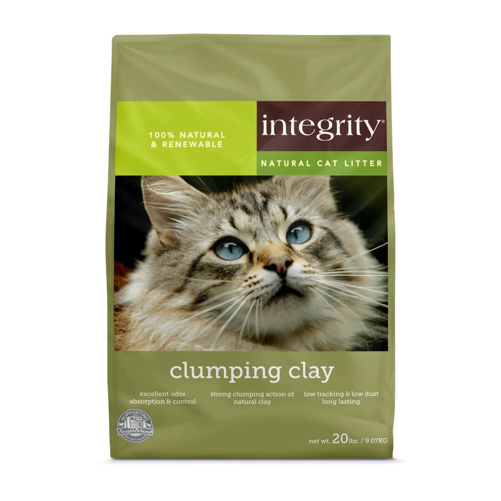 Integrity Clumping Clay Cat Litter, 20-Lb