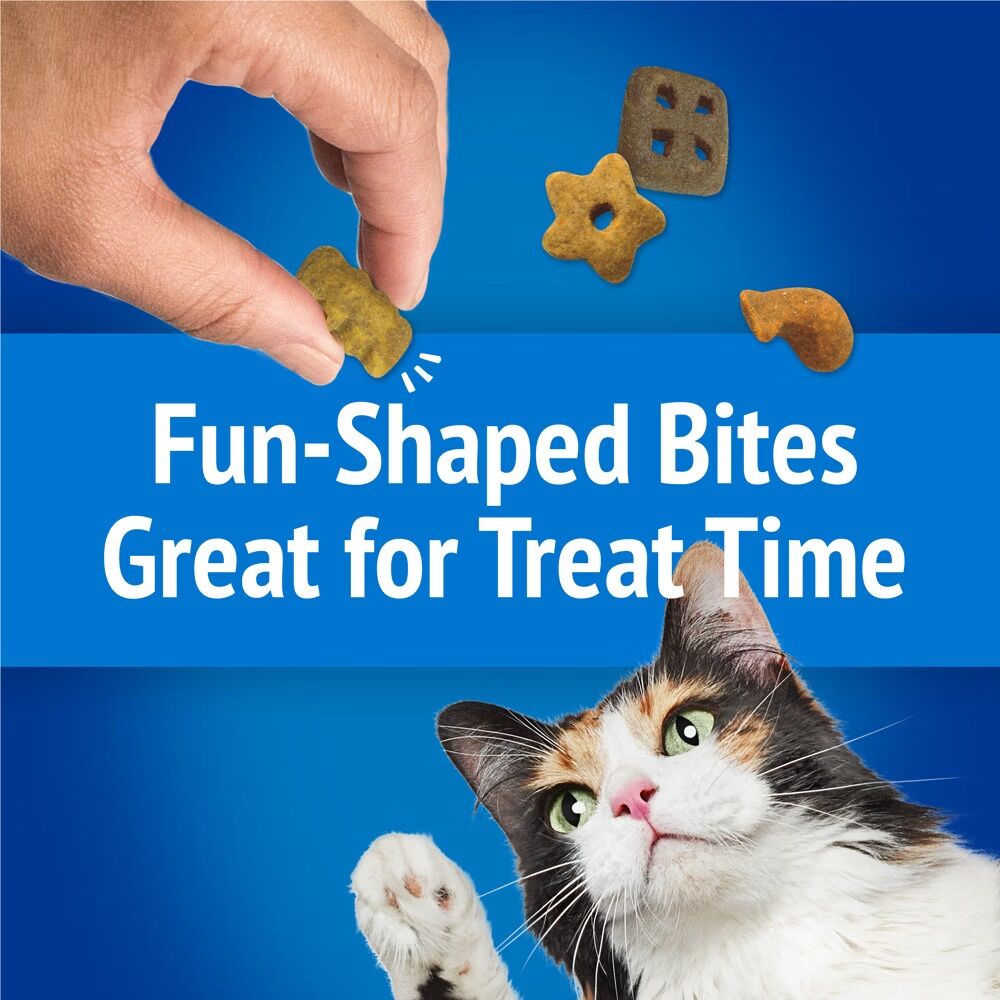 Friskies Party Mix Beachside Crunch With Ocean Whitefish Cat Treats, 2.1-Oz