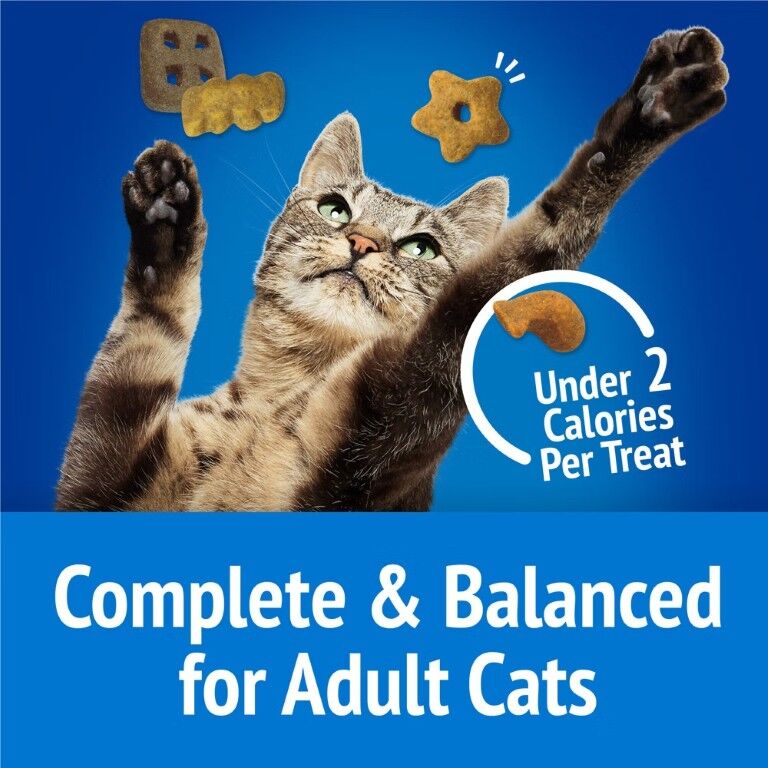 Friskies Party Mix Beachside Crunch With Ocean Whitefish Cat Treats, 2.1-Oz