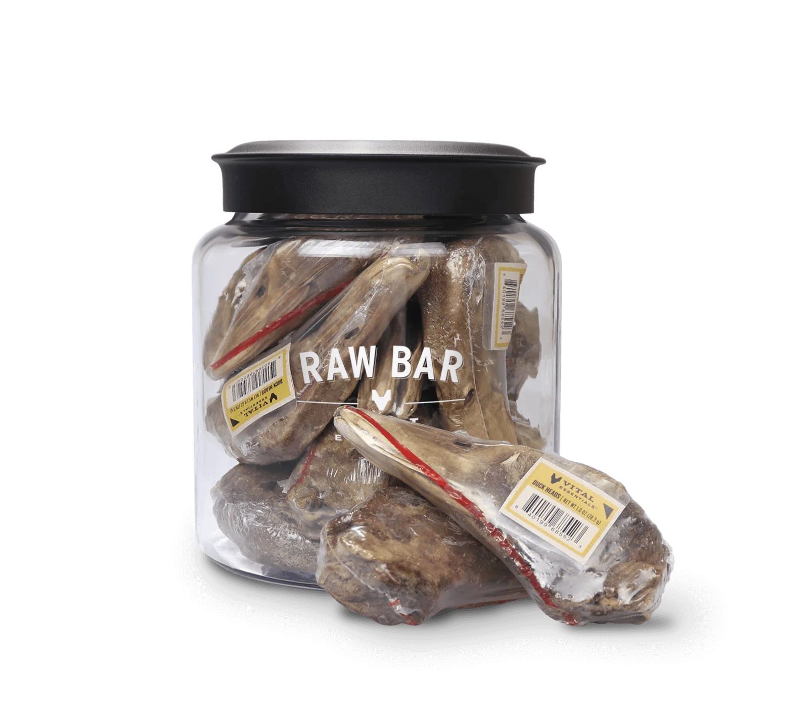Vital Essentials Freeze-Dried Duck Head Treats