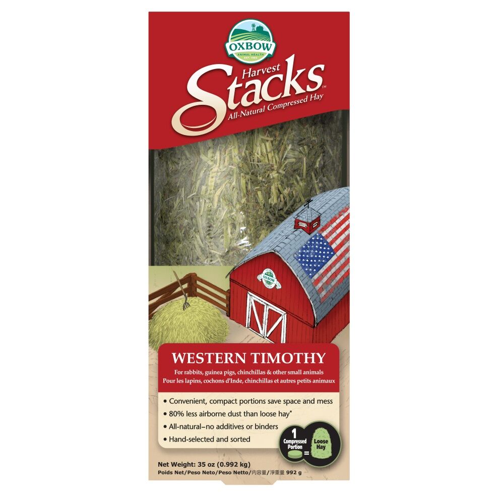 Oxbow Harvest Stacks Western Timothy Hay, 35-Oz