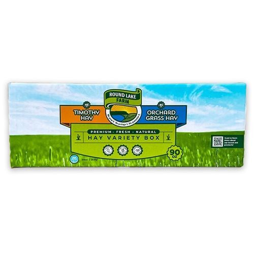 Round Lake Farms Timothy & Orchard Grass Hay, 90-Oz
