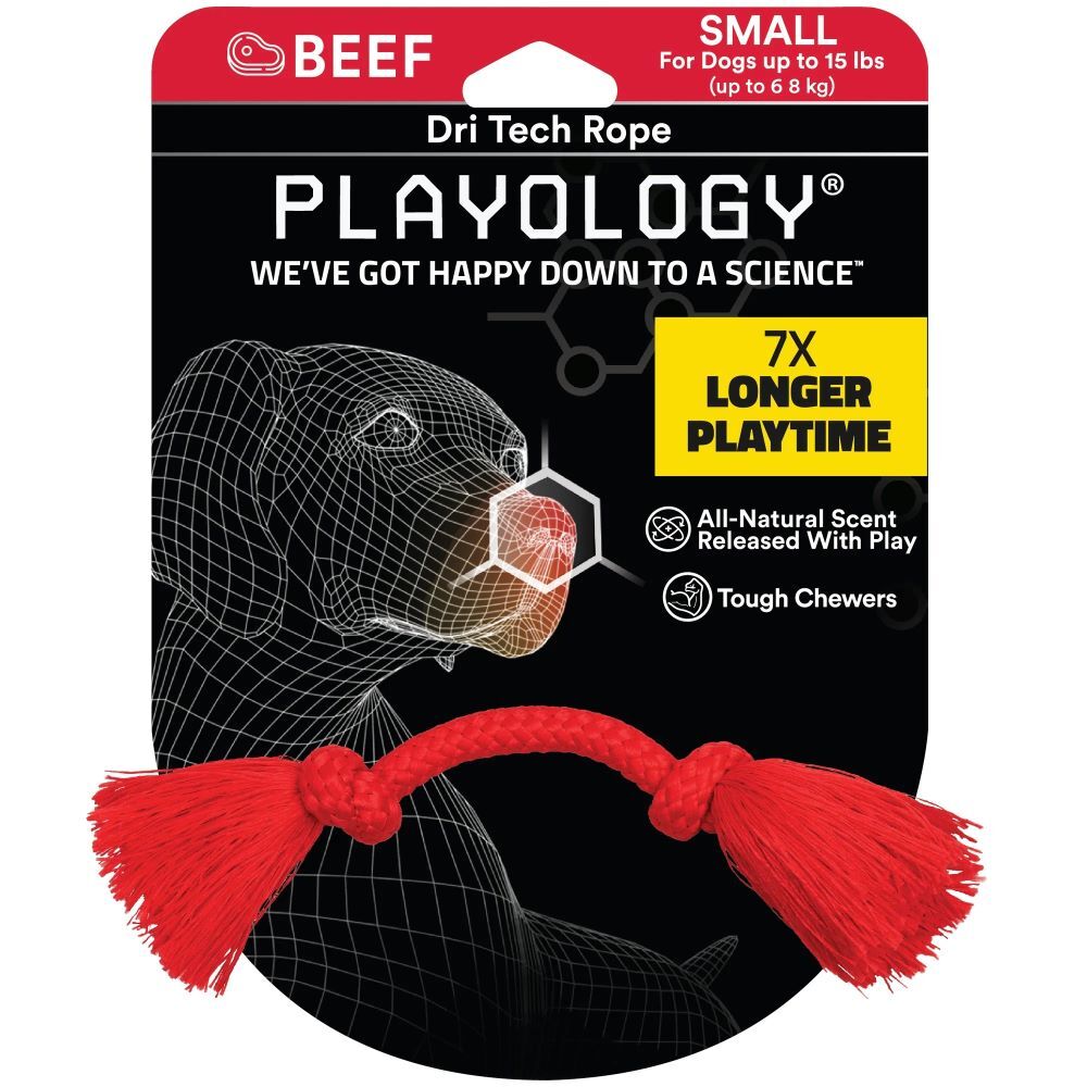 Playology Small Beef Dri-Tech Rope