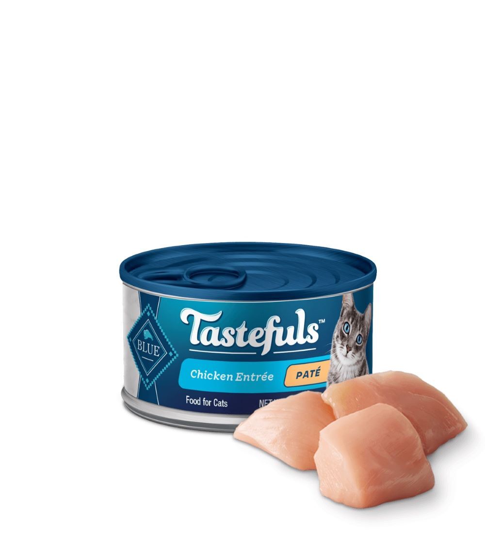 Blue Buffalo Tastefuls Chicken Paté Cat Food, 5.5-Oz
