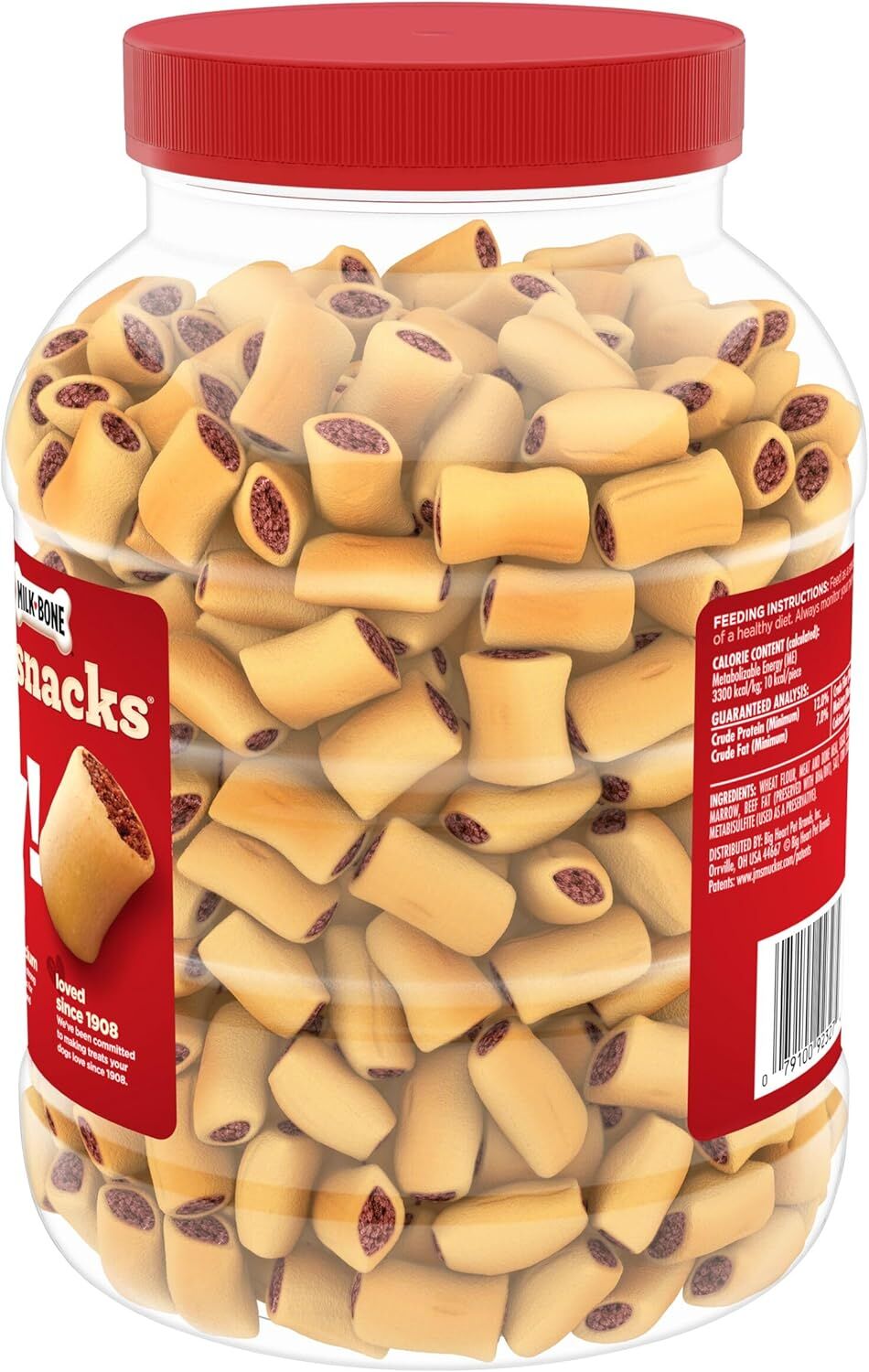 Milk Bone MaroSnacks Small Dog Treats With Bone Marrow, 40-Oz