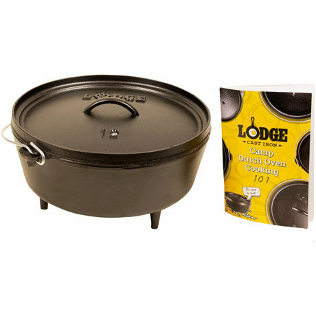 Lodge Lodge Camp Dutch Oven 6Qt - Black
