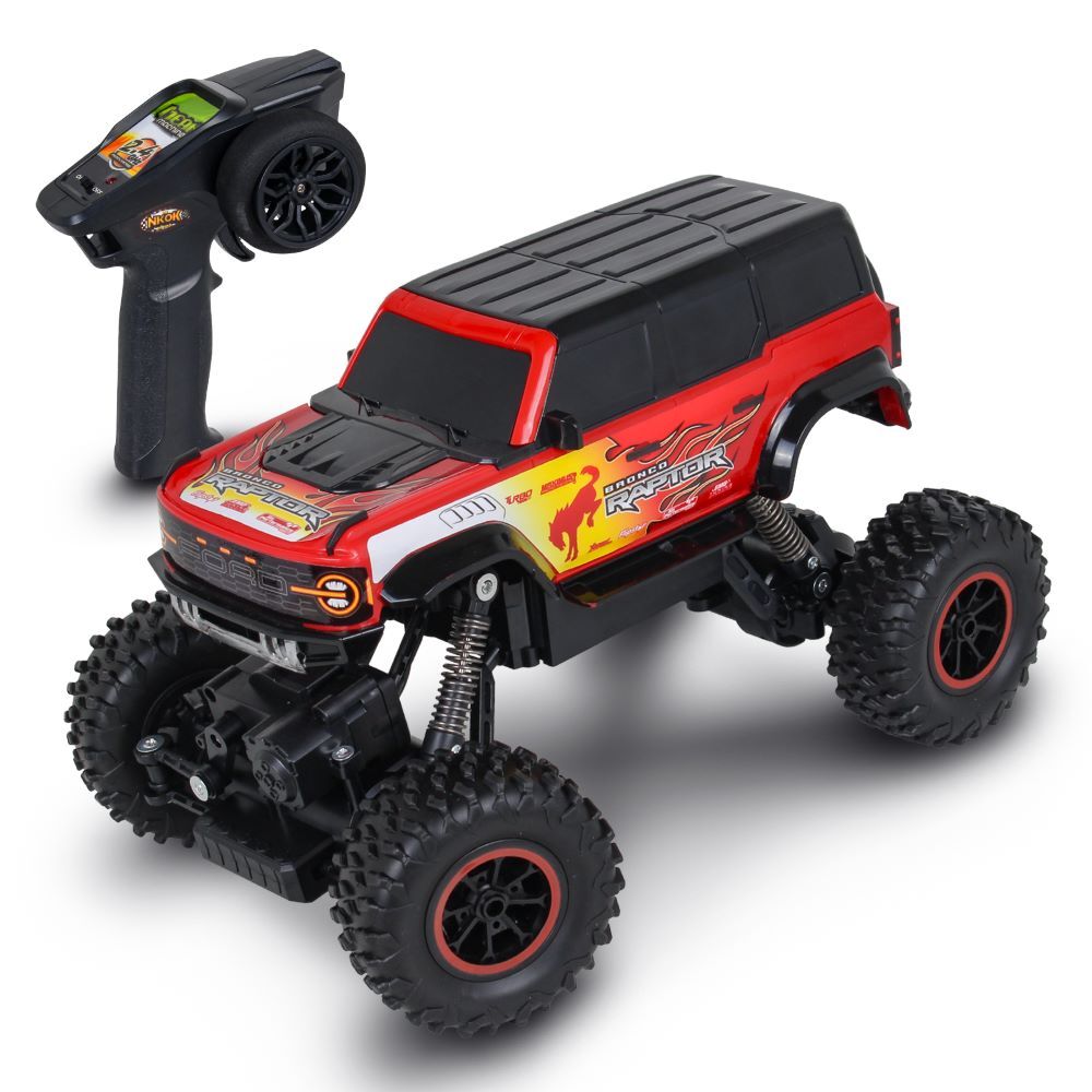 Mean Machines Ford Bronco Raptor RC Rock Crawler