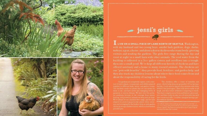 Timber Press Free-Range Chicken Gardens Paperback By Jessi Bloom