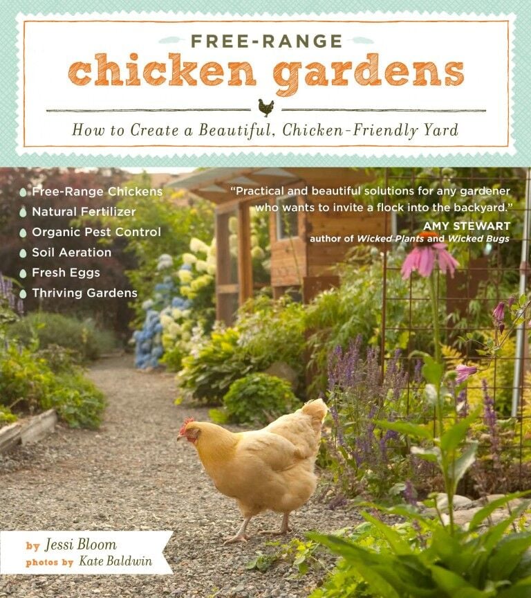Timber Press Free-Range Chicken Gardens Paperback By Jessi Bloom