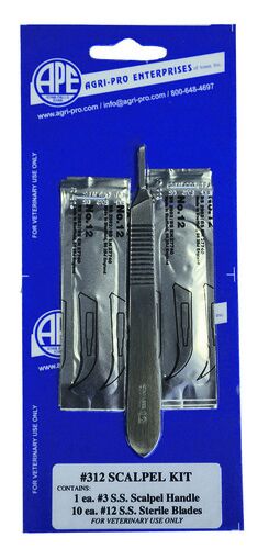 Scalpel Kits - Hanging Retail Pack