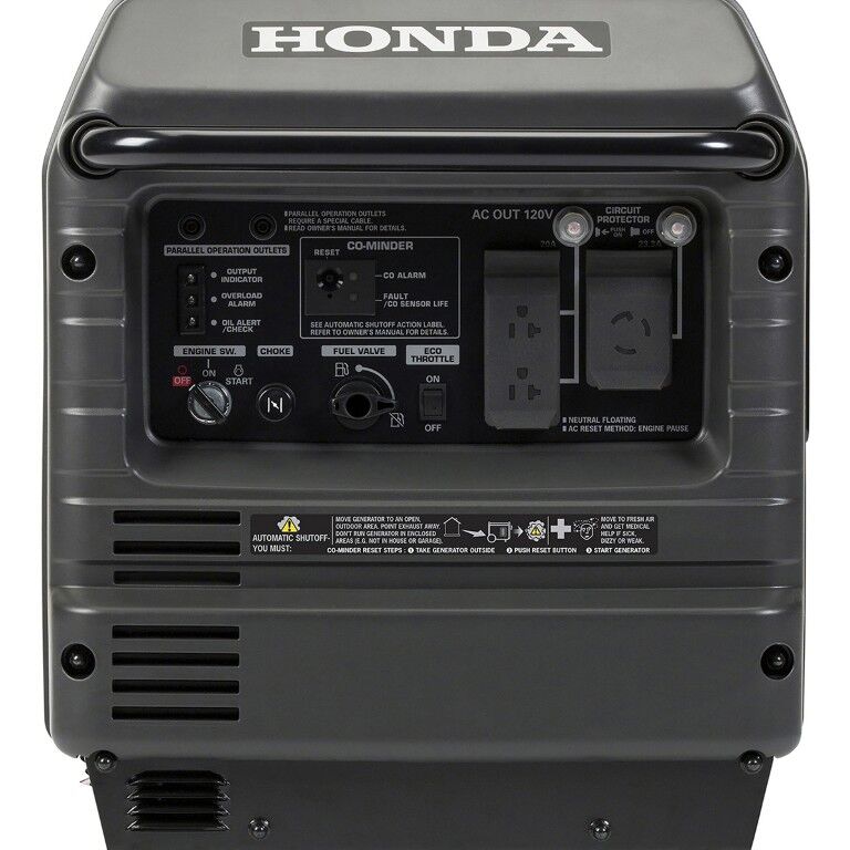 Honda EU3000iS 3000-Watt Portable Gas Electric Start Co-Minder Inverter Generator
