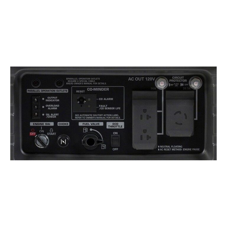 Honda EU3000iS 3000-Watt Portable Gas Electric Start Co-Minder Inverter Generator