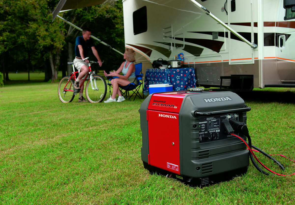 Honda EU3000iS 3000-Watt Portable Gas Electric Start Co-Minder Inverter Generator