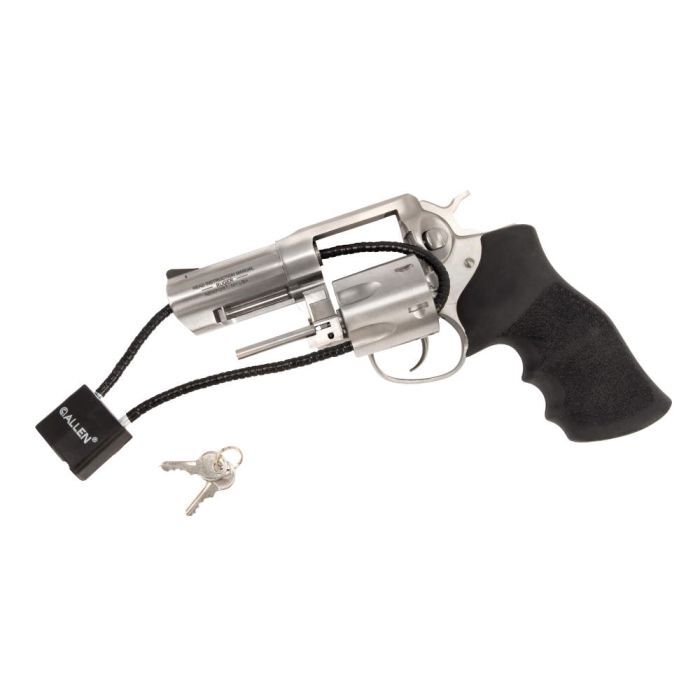 Allen Black Cable Lock, 15-In