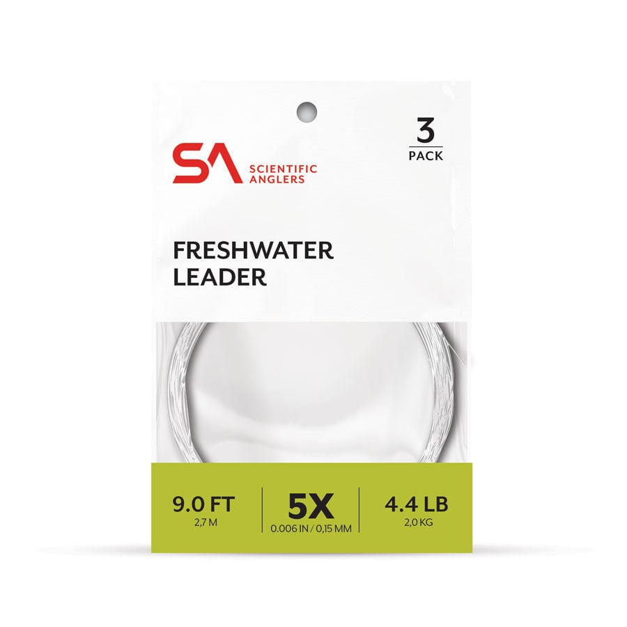 Scientific Anglers Freshwater Trout Leaders, 3-Pk