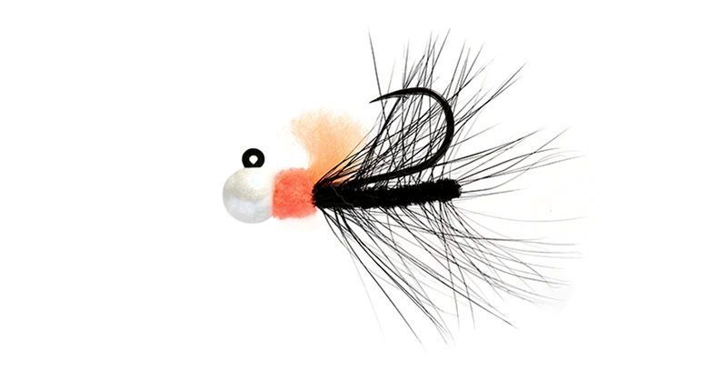 Hawken Fishing Aerojig Nightmare Peach Steelhead Jig, 1/8-Oz