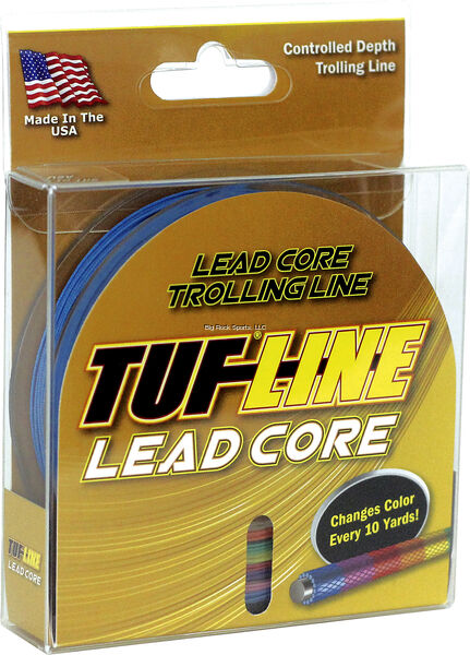 Tuff-Line Lead Core 18-Lb Trolling Line, 100-Yd