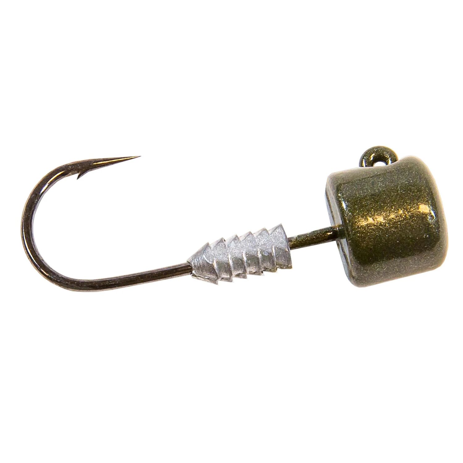 Z-Man TT Lures NedlockZ HD Green Pumpkin Jighead, 1/6-Oz, 5-Pk