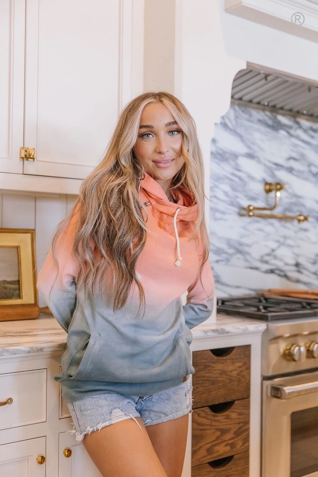 Women's DoubleHood® Sweatshirt in Chasing Sunset