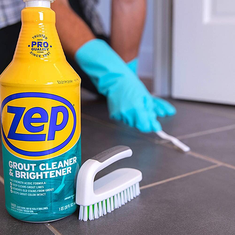 Zep Grout Cleaner & Brightener, 32-Oz