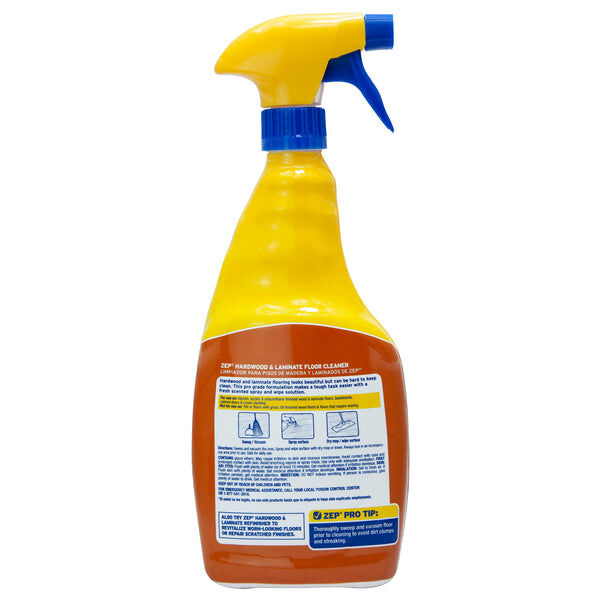 Zep Hardwood & Laminate No Rinse & Streak Free Floor Cleaner, 32-Oz