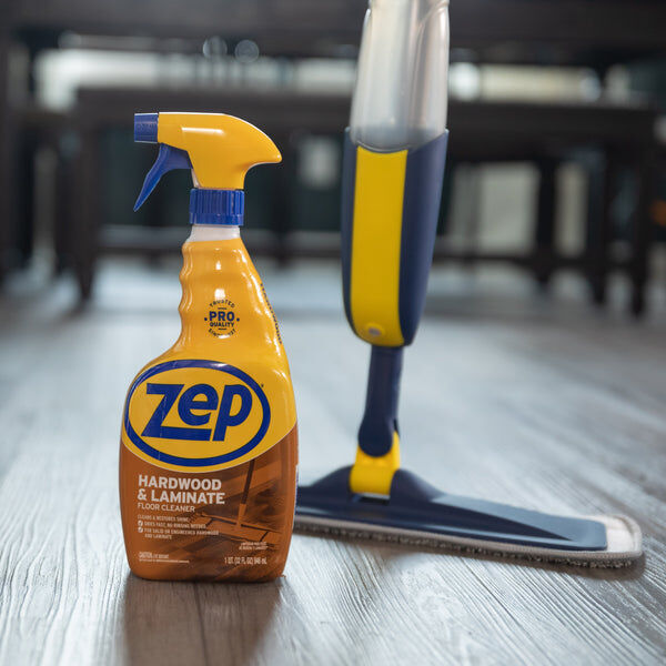Zep Hardwood & Laminate No Rinse & Streak Free Floor Cleaner, 32-Oz
