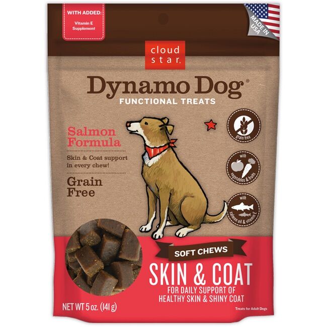 Functional Soft Chews Skin & Coat: Salmon