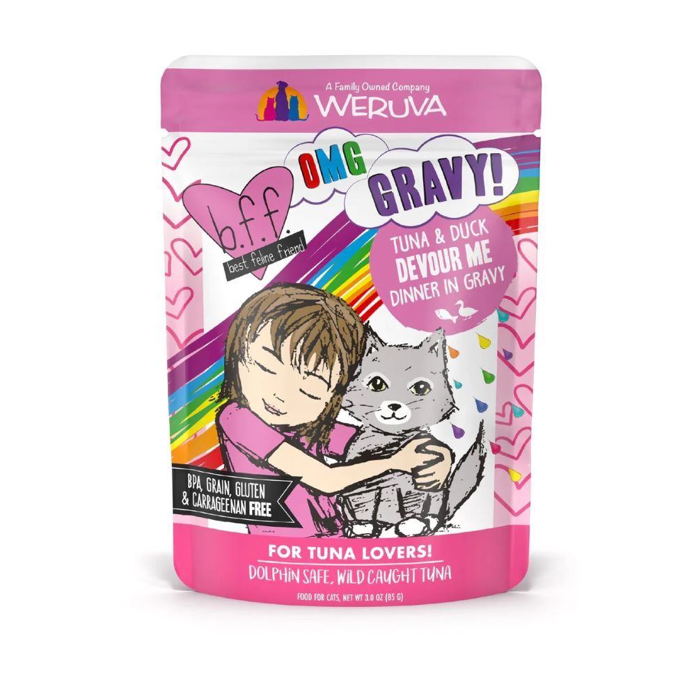3oz Bff Devour Me Grain Free Cat Pouch Wet Cat Food