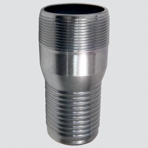 Apache Plated Steel King Nipple, 1 1/2-In