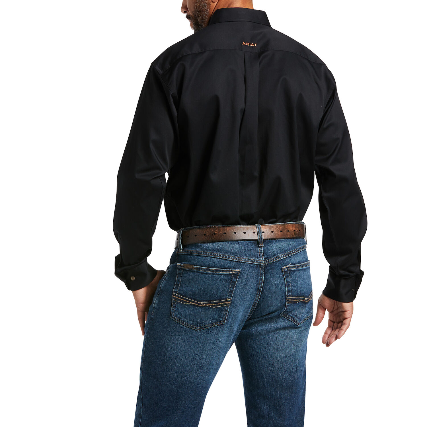 Ariat Men's Solid Twill Classic Fit Shirt