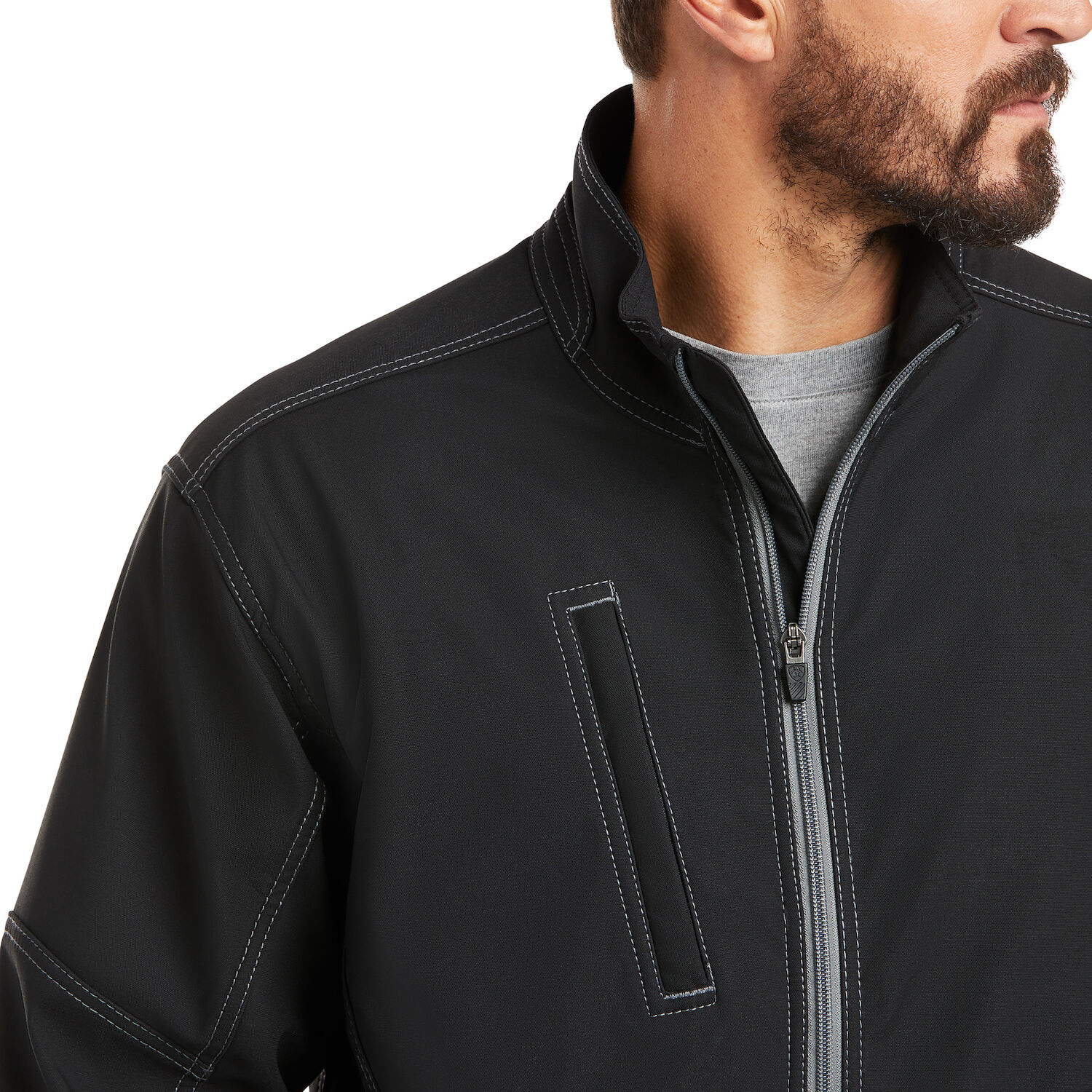 Ariat Men's Rebar Stretch Canvas Softshell Jacket