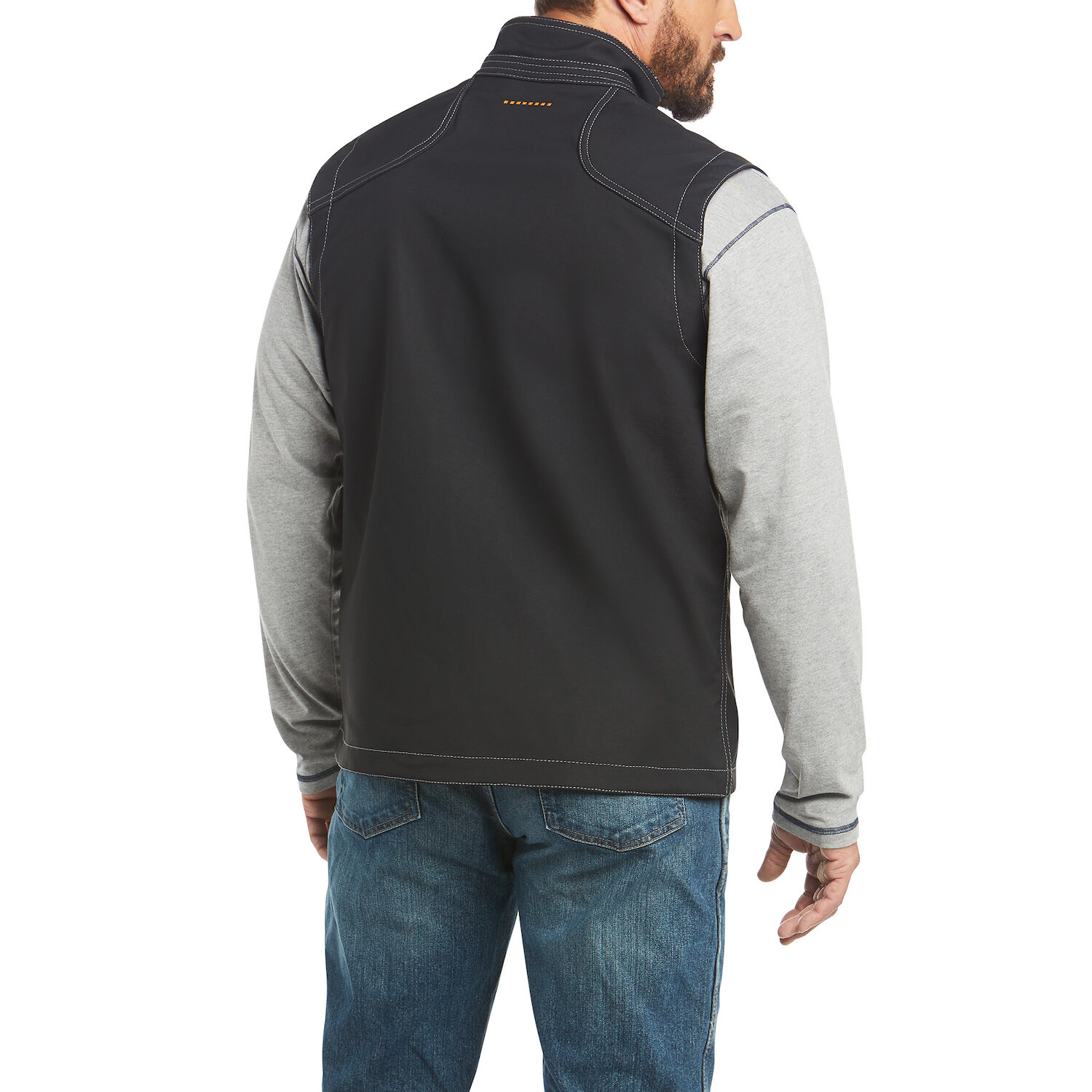 Ariat Men's Rebar Stretch Canvas Softshell Vest