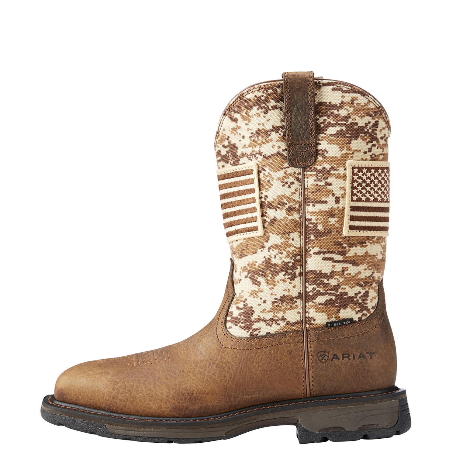 Ariat Men's WorkHog Patriot Steel Toe Work Boot