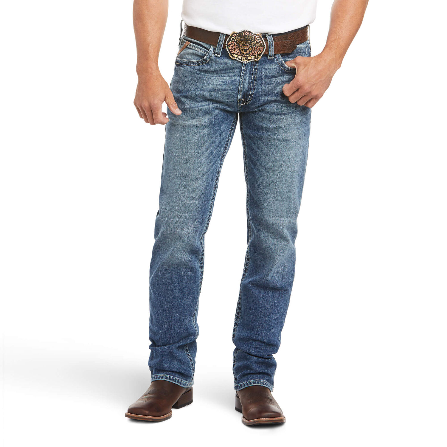 Ariat Men's Traditional Relaxed Stretch Grayson Bootcut Jean