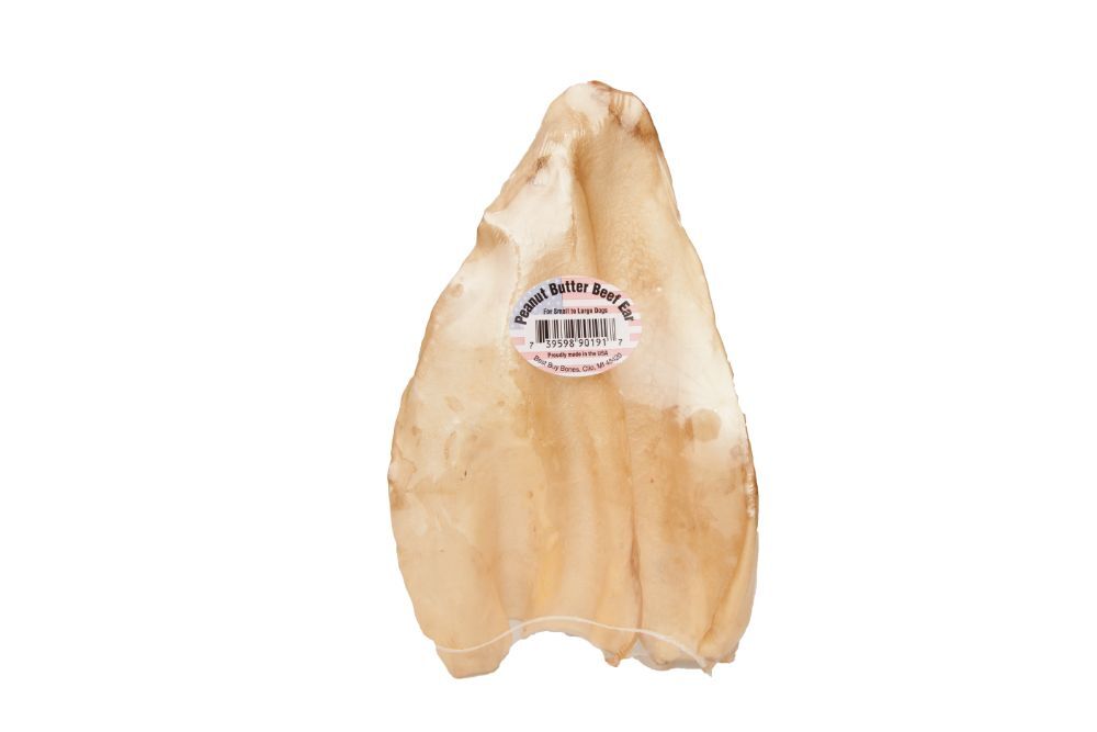 Best Buy Bones Peanut Butter Cow Ear Dog Treat