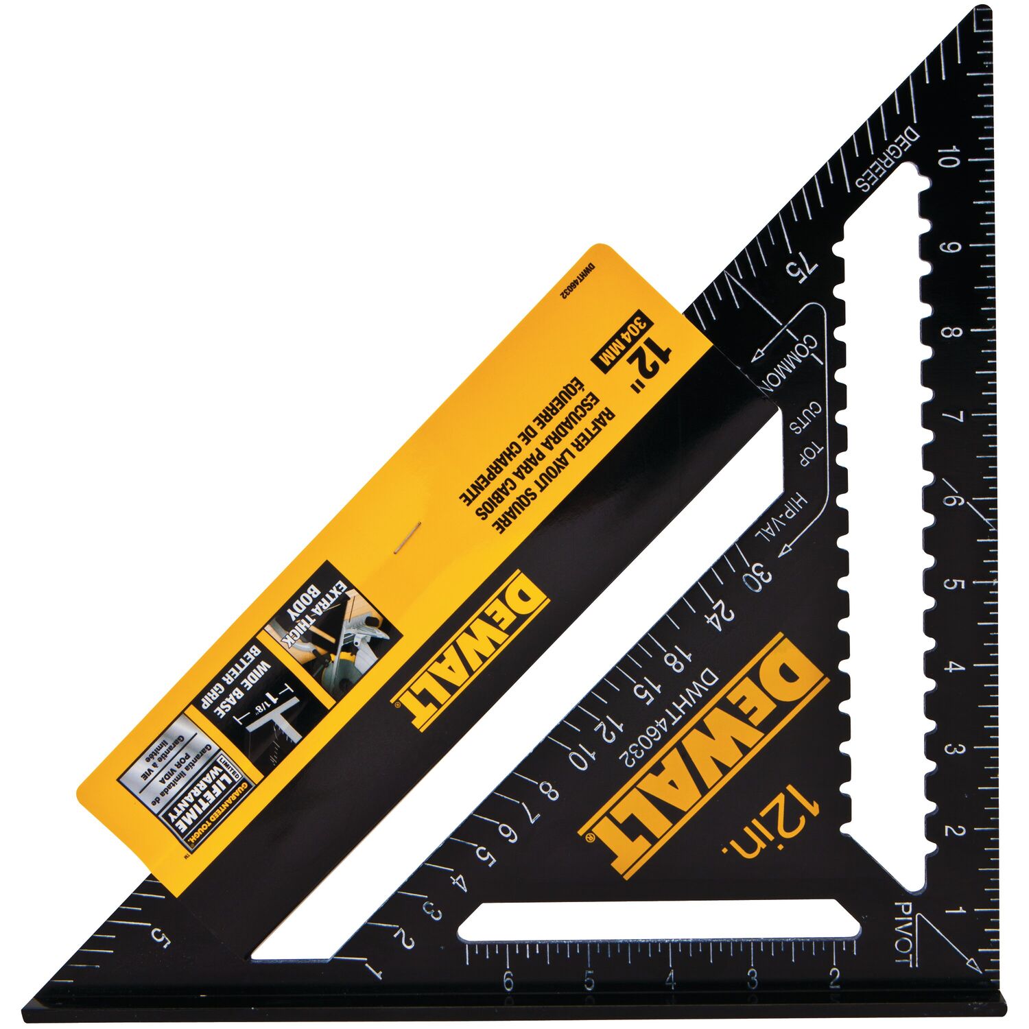 12" Premium Rafter Square