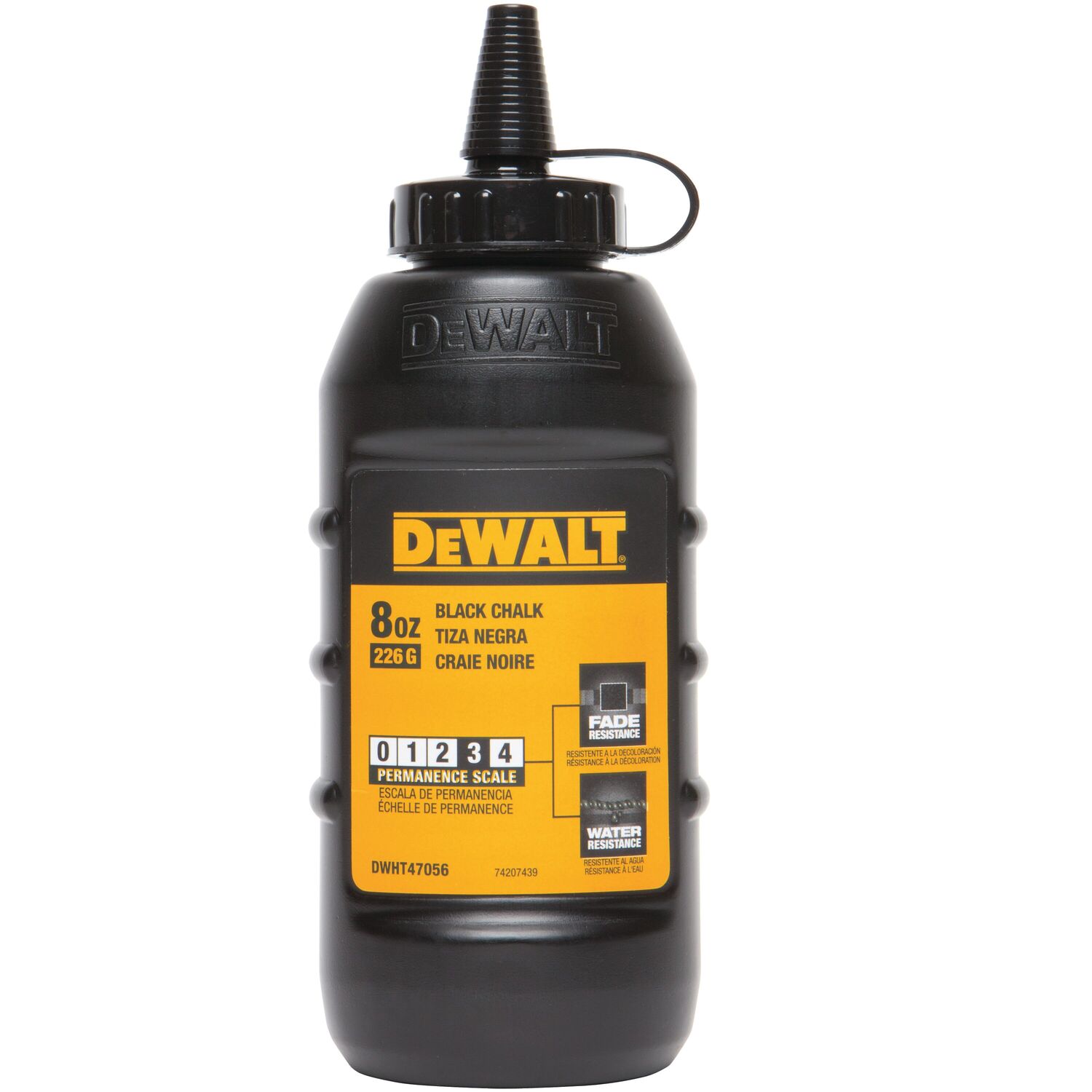 DEWALT Black Chalk, 8-Oz