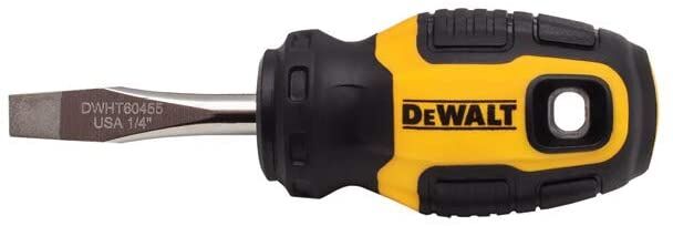 Dewalt Screwdriver Slotted 1/4 In. St