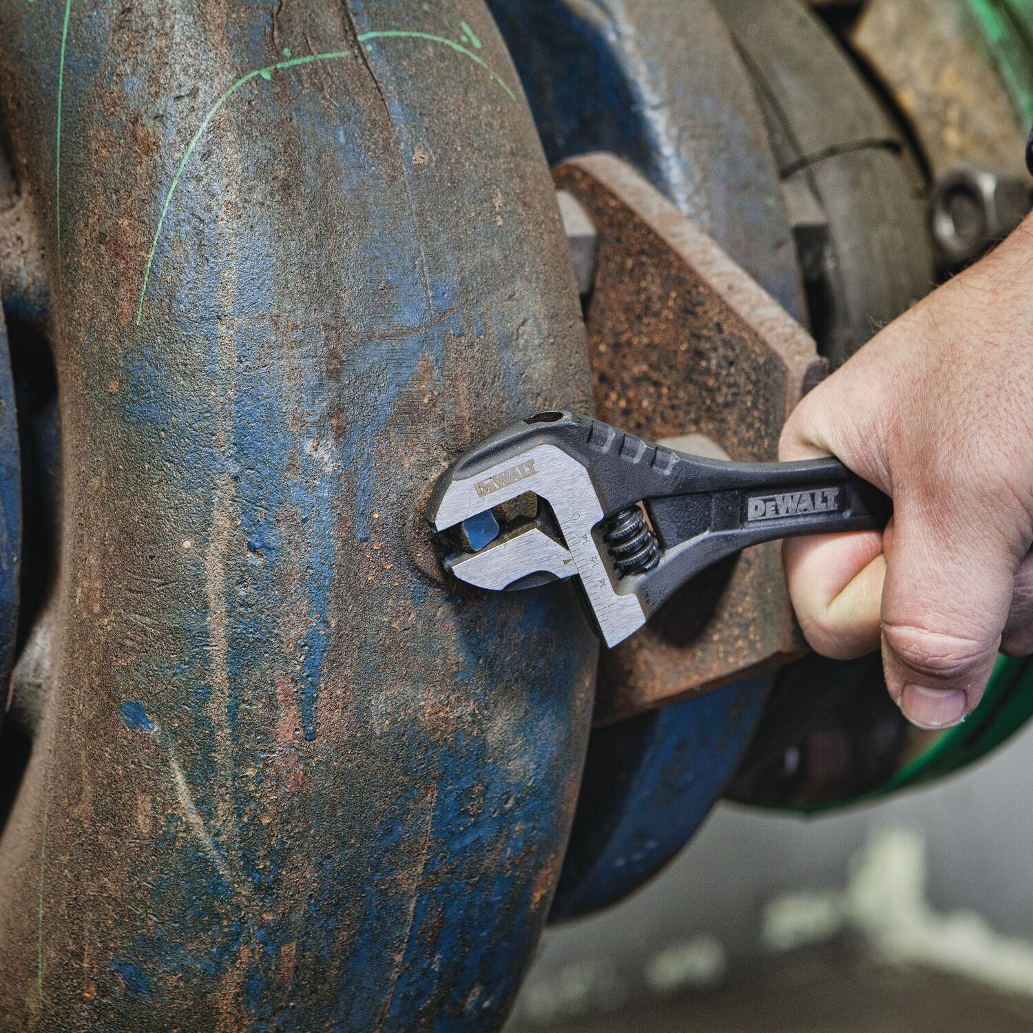 8" All Steel Adjustable Wrench