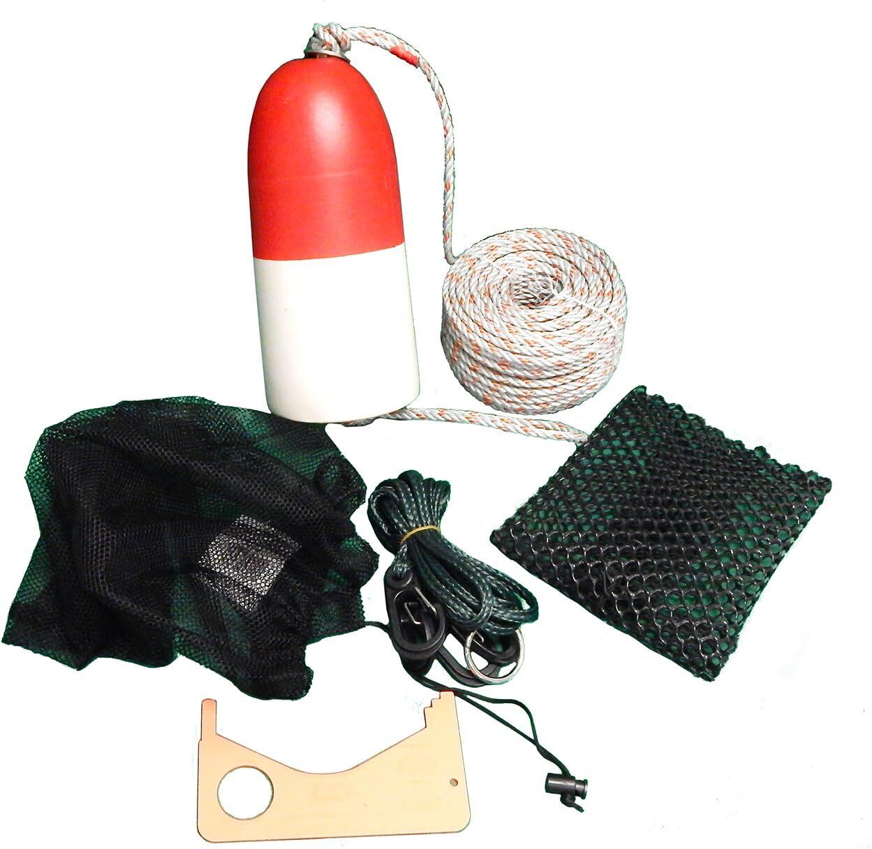 Beau Mac Farwest Folding Crab Trap With Beau Mac Accessory Kit